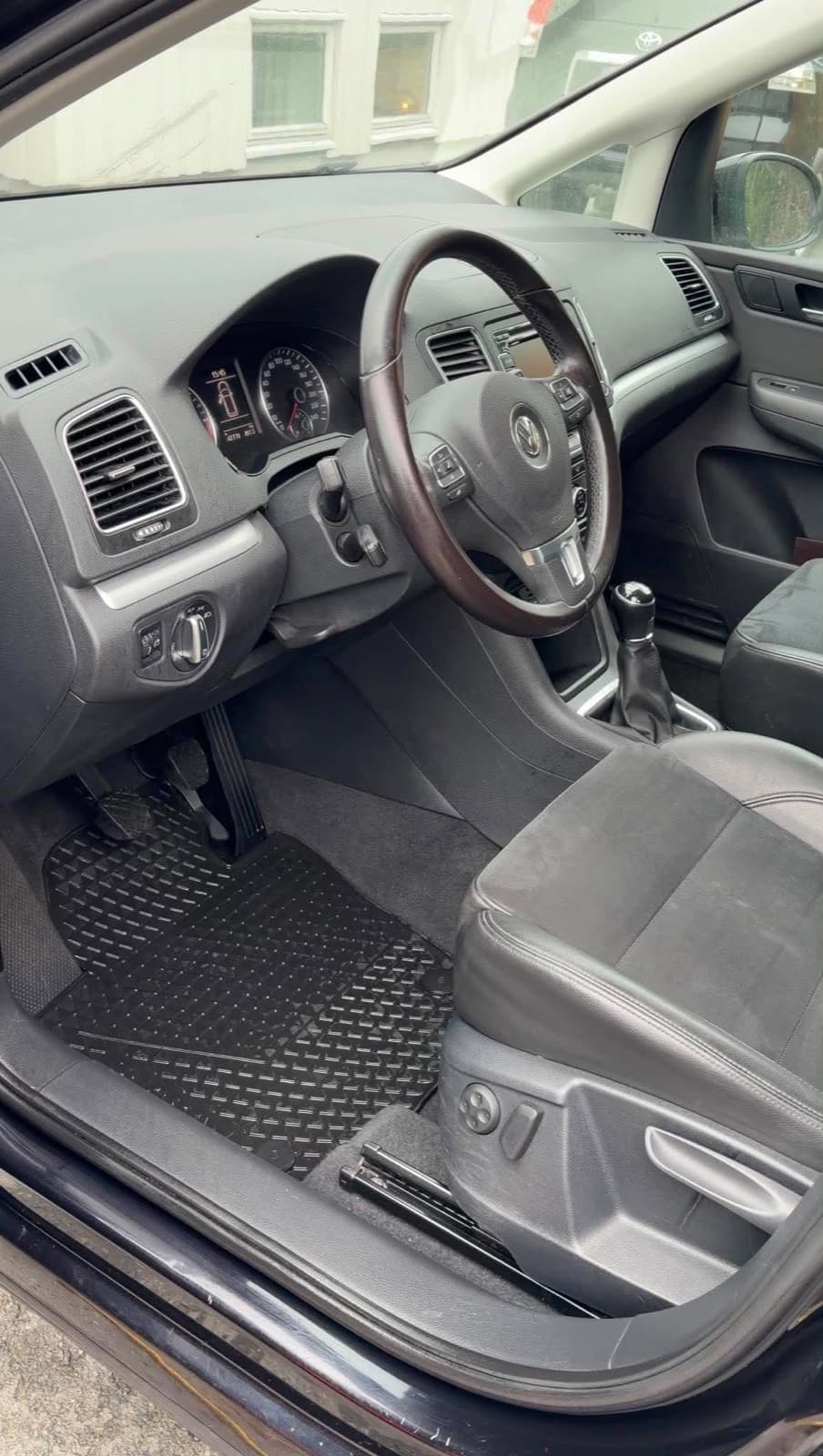 VW interiør etter vask