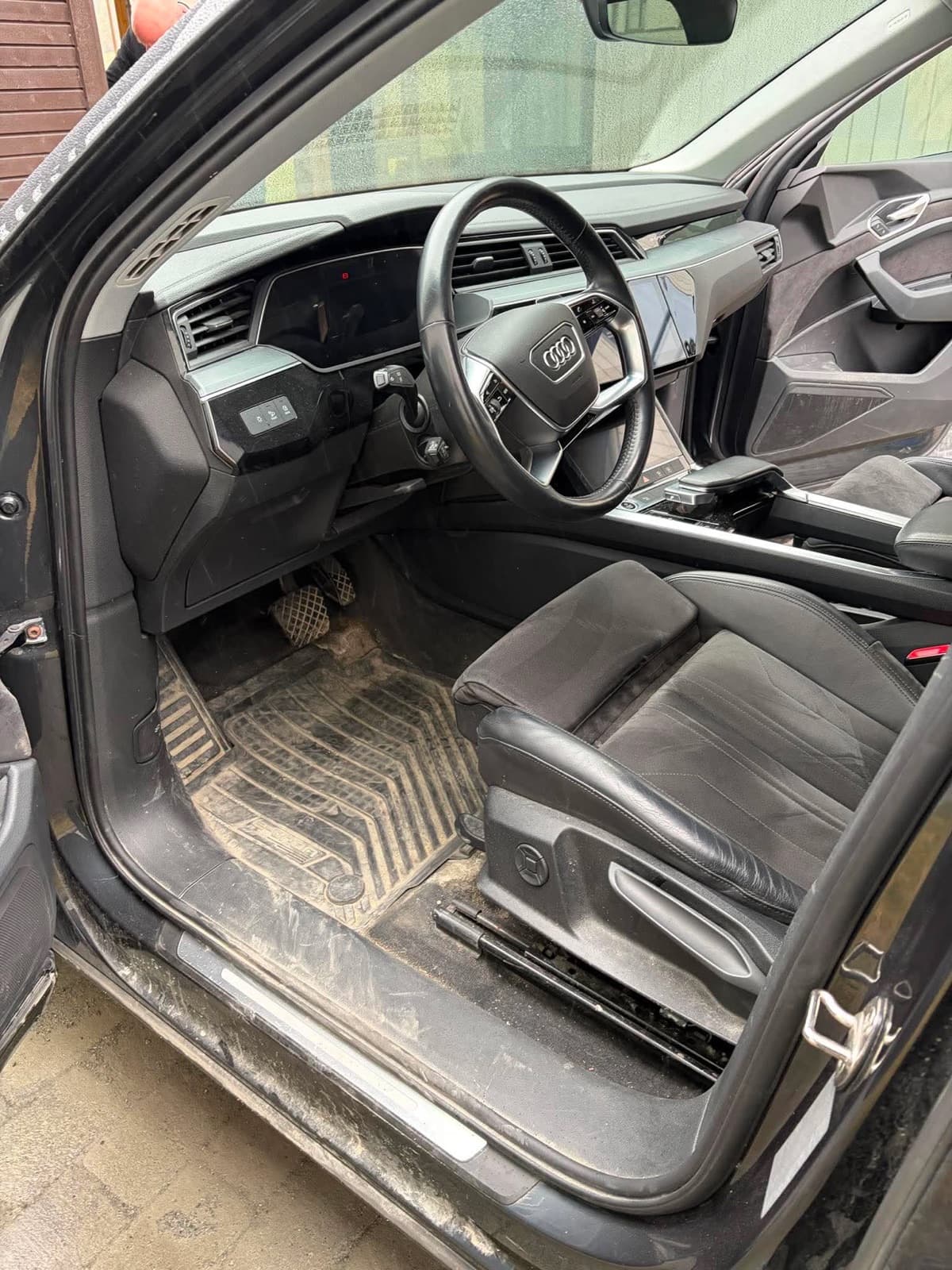 Audi interiør før vask